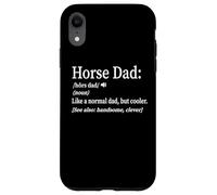 Funny Mens Horse Dad Cool Definition Carcasa para iPhone XR