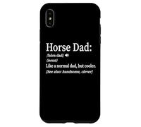 Funny Mens Horse Dad Cool Definition Carcasa para iPhone XS Max