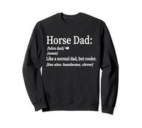 Funny Mens Horse Dad Cool Definition Sudadera