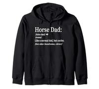 Funny Mens Horse Dad Cool Definition Sudadera con Capucha