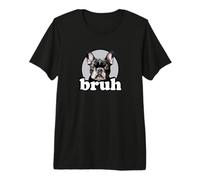 Funny Mens Kids Boys Girls Bro Bruh Black Frenchie Lover Camiseta Premium