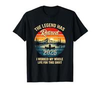 Funny Mens Retirement 2026 Worked my Whole Life for This Men Camiseta