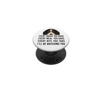 Funny Mens Womens Every Snack Make Begging Bernedoodle Dog PopSockets PopGrip Adhesivo
