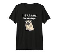 Funny Mens Womens Kids Cartoon Pug Game Pug Dog Lover Camiseta Premium