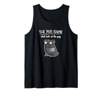 Funny Mens Womens Kids Cartoon Pug Game Pug Dog Lover Camiseta sin Mangas