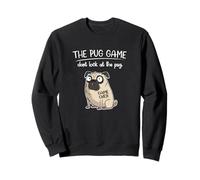 Funny Mens Womens Kids Cartoon Pug Game Pug Dog Lover Sudadera