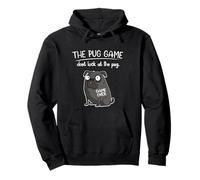 Funny Mens Womens Kids Cartoon Pug Game Pug Dog Lover Sudadera con Capucha