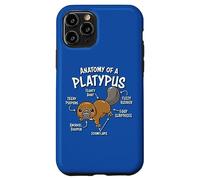 Funny Mens Womens & Kids Kawaii Anatomy of a Platypus Lover Carcasa para iPhone 11 Pro