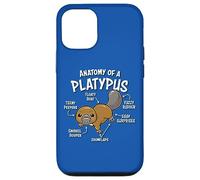 Funny Mens Womens & Kids Kawaii Anatomy of a Platypus Lover Carcasa para iPhone 12/12 Pro