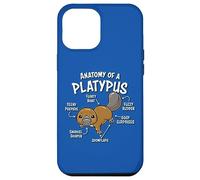 Funny Mens Womens & Kids Kawaii Anatomy of a Platypus Lover Carcasa para iPhone 12 Pro Max