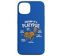Funny Mens Womens & Kids Kawaii Anatomy of a Platypus Lover Carcasa para iPhone 13