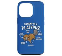 Funny Mens Womens & Kids Kawaii Anatomy of a Platypus Lover Carcasa para iPhone 13 Pro