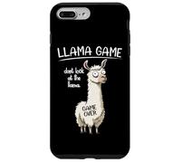 Funny Mens Womens Kids Llama Game Don't Look At The Llama Carcasa para iPhone 7 Plus/8 Plus