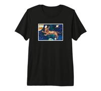 Funny Mens Womens Kids Watercolor Art Space Dachshund Lover Camiseta Premium