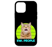 Funny Meow Surprised Cat, EW. People Illustration Graphic Carcasa para iPhone 12 Mini