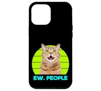 Funny Meow Surprised Cat, EW. People Illustration Graphic Carcasa para iPhone 12 Pro MAX