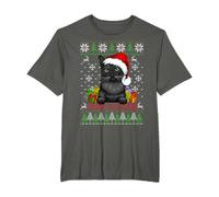 Funny Merry Catmas - Suéter feo de Navidad con diseño de gato tonkinés Camiseta
