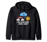 Funny Meteorologist Pronóstico del Tiempo Tornado Meteorología Sudadera con Capucha