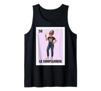 Funny Mexican 50th Birthday Girl Design - La Cumpleañera Camiseta sin Mangas