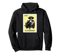 Funny Mexican Baptism El Padrino Proposal 2027 Sudadera con Capucha