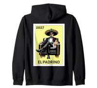 Funny Mexican Baptism El Padrino Proposal 2027 Sudadera con Capucha