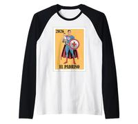 Funny Mexican Baptism Padrino Proposal 2026 Camiseta Manga Raglan
