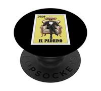Funny Mexican Baptism Padrino Proposal 2026 PopSockets PopGrip Adhesivo