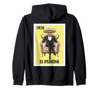 Funny Mexican Baptism Padrino Proposal 2026 Sudadera con Capucha