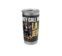 Funny Mexican Boss Design - They Call Me La Jefa Vaso térmico de acero inoxidable de doble pared