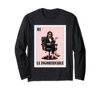 Funny Mexican Chingona Design - La Ingobernable Manga Larga