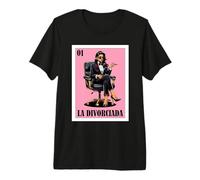 Funny Mexican Design for Single Women - La Divorciada Camiseta Premium