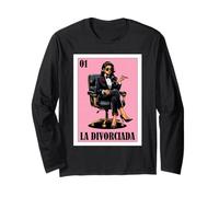 Funny Mexican Design for Single Women - La Divorciada Manga Larga