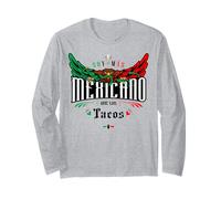 Funny Mexican Food Lover Spanish Team Slang Words Dichos Manga Larga