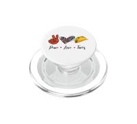 Funny México Peace Love Tacos Souvenir Mexican Travel Latinx PopSockets PopGrip para MagSafe