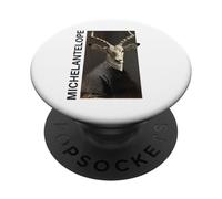 Funny Michelangelo como Michelantílope Famosos Artistas de Pintura PopSockets PopGrip Adhesivo