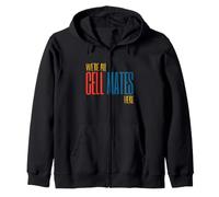 Funny Microbiology Pun Somos Todos compañeros de celda aquí Sudadera con Capucha