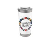 Funny Microdosing Charcuterie Cheese and Meat Lovers Gear Vaso térmico de acero inoxidable de doble pared