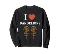 Funny minimalist dandelion flowers i love dandelions Sudadera