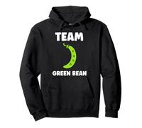 Funny Minimalist Vegetable Simple Team Green Bean Sudadera con Capucha