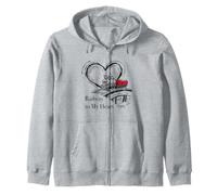 Funny Model Railroad Juego de Palabras Ferrocarril a mi corazón Sudadera con Capucha