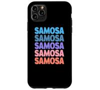 Funny Modern Repeated Samosa Indian Cuisine Chef Foodie Carcasa para iPhone 11 Pro Max