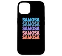 Funny Modern Repeated Samosa Indian Cuisine Chef Foodie Carcasa para iPhone 13