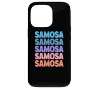 Funny Modern Repeated Samosa Indian Cuisine Chef Foodie Carcasa para iPhone 13 Pro