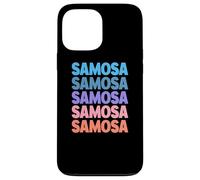 Funny Modern Repeated Samosa Indian Cuisine Chef Foodie Carcasa para iPhone 13 Pro Max