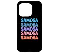 Funny Modern Repeated Samosa Indian Cuisine Chef Foodie Carcasa para iPhone 15 Pro
