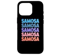 Funny Modern Repeated Samosa Indian Cuisine Chef Foodie Carcasa para iPhone 16 Pro
