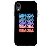 Funny Modern Repeated Samosa Indian Cuisine Chef Foodie Carcasa para iPhone XR