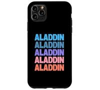 Funny Modern Repeated Text Design Aladdin Carcasa para iPhone 11 Pro MAX