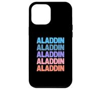 Funny Modern Repeated Text Design Aladdin Carcasa para iPhone 12 Pro MAX