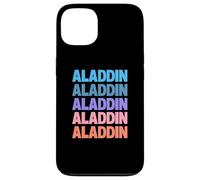 Funny Modern Repeated Text Design Aladdin Carcasa para iPhone 13